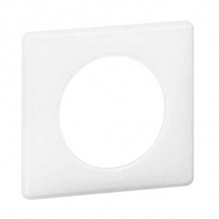 Plaque neutre 1p blanc Céliane*