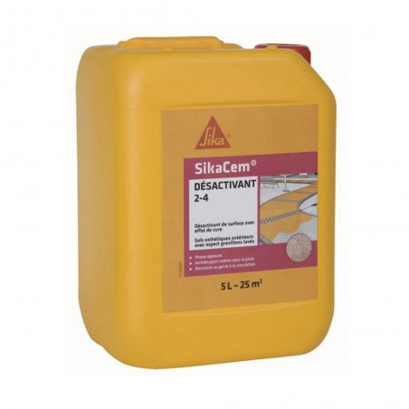 Sikacem desactivant 2-4 5L -  - meilleure qualité