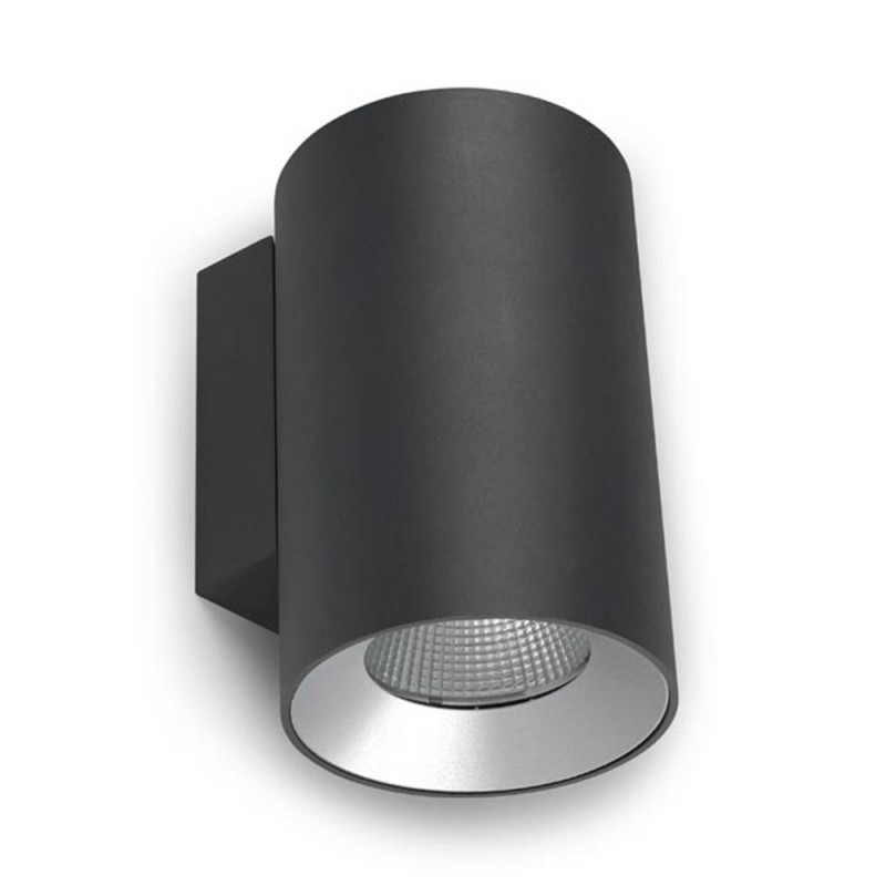 Applique extérieur noir LED COSMOS 105w 100-240V h172 d85-IP66 IK07