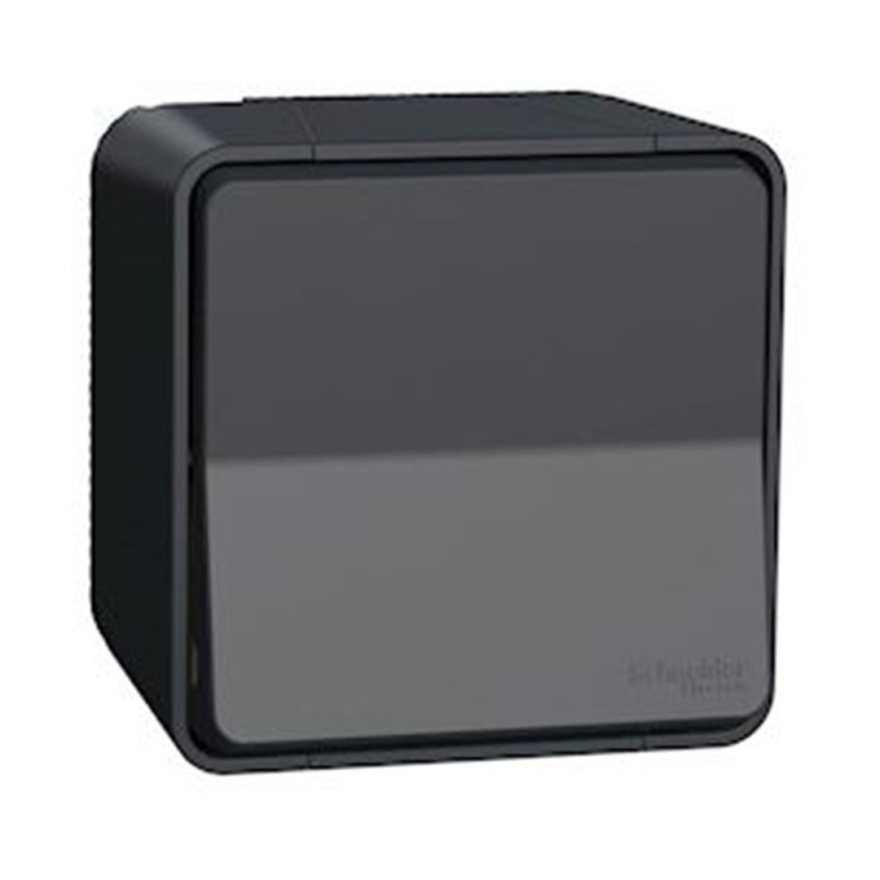 Interrupteurbouton poussoir saillie gris MUREVA