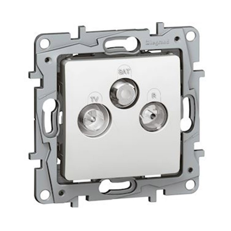 Prise TV-FM-SAT Niloe encastrable