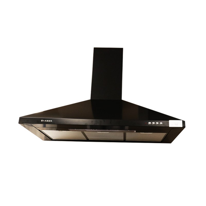 Hotte conique 90cm strip noir ignis -  - meilleure qualité