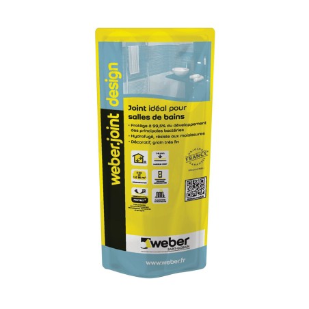 Motier-joint Weber design gris perle 5kg