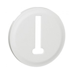 Enjoliveur blanc prise téléphone Céliane*