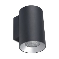 Applique dextérieur COSMOS noir led 105w 100-240V h140 d85-IP66 IK07