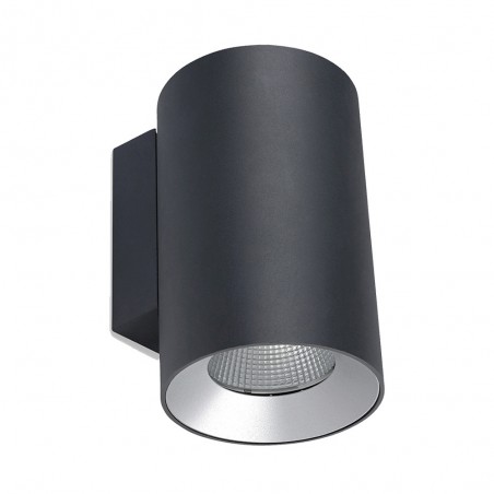 Applique dextérieur COSMOS noir led 105w 100-240V h140 d85-IP66 IK07