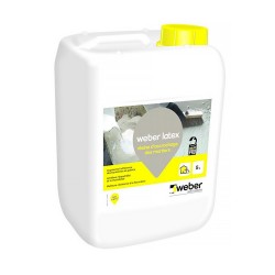 Résine d'accrochage mortier et béton Weber Latex 5L -  - meilleure qualité