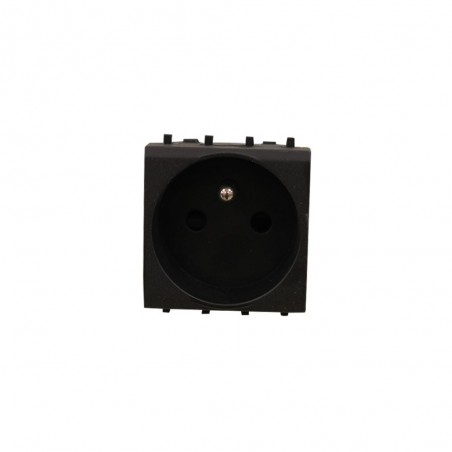 Prise 2P+T SF 16A Nera 43