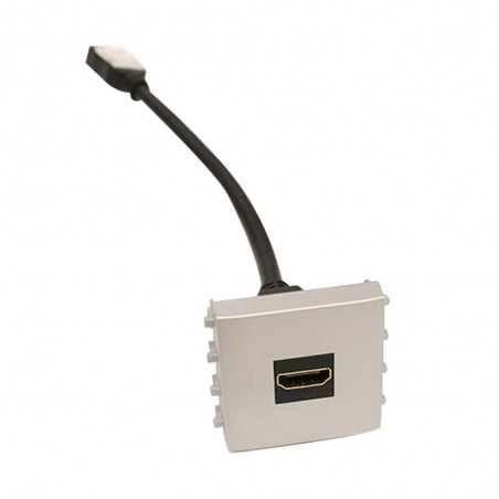Prise HDMI Sylvia 43 2 modules