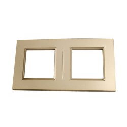 Plaque Bella 43 Champagne 2+2 modules