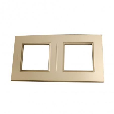 Plaque Bella 43 Champagne 2+2 modules