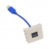 Prise USB 10A Sylvia 432 modules PROMO -30 %