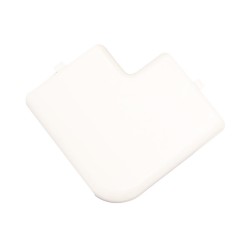 Angle plat clipsable pour moulure 50x80