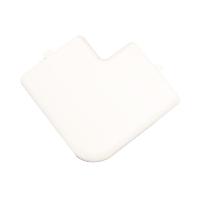 Angle plat clipsable pour moulure 50x80