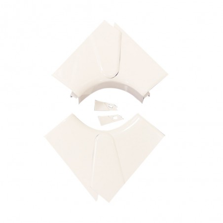 Angle interieur clipsable pour moulure 50x105