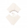 Angle interieur clipsable pour moulure 50x105