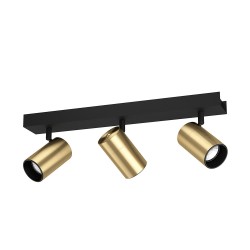 Spot noirlaitonCUMARIBO GU10 4X45W 4X345lm