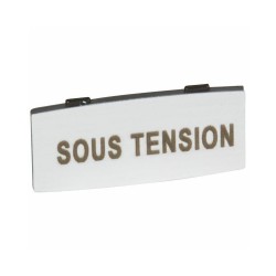 Insert marque sous tension
