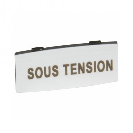 Insert marque sous tension