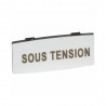 Insert marque sous tension