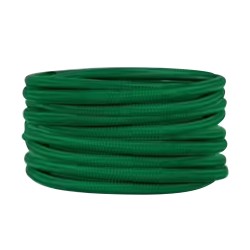Câble tissu vert 2x0.75mm2 3m uc4