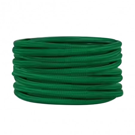 Câble tissu vert 2x0.75mm2 3m uc4