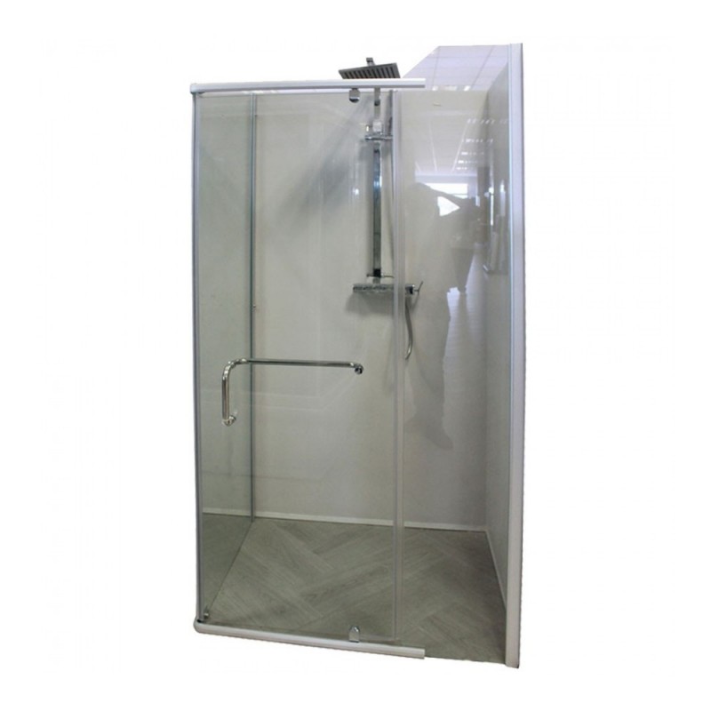 Cabine de douche satin Cléar 120x80x200cm