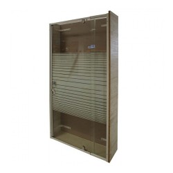 Paroi de douche droite SLD-SC001 90x185cm verre 5mm (1 elt) -  - meilleure qualité