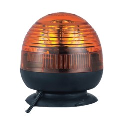Gyrophare orange halogène 12-24 magnétique