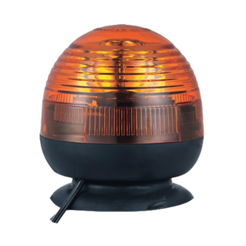 Gyrophare orange halogène 12-24 magnétique