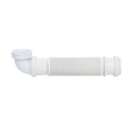 Douchette émeraude 1f + flexible pvc blanc 150cm + support u