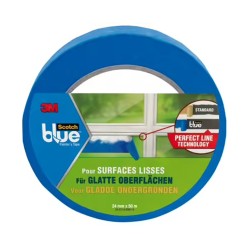 Adhésif du masquage 50mx24mm s/lisses -  - meilleure qualité