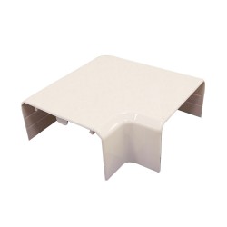 Angle plat pour goulotte 101X34 et 101X50