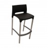 Tabouret de bar Pippa noir -  - meilleure qualité