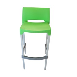 Tabouret de bar Pippa vert citron -  - meilleure qualité