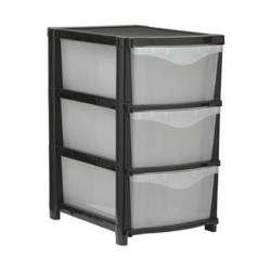 Rangement 3 étages plastique -  - meilleure qualité