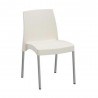 Chaise de jardin Apollo blanche -  - meilleure qualité