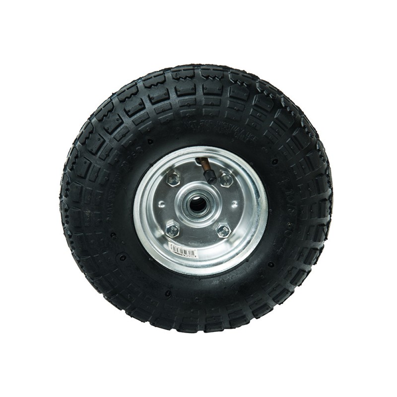 Roue gonflable 10 D260mmx16mm axe déporté