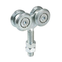 Chariot fixe 4 roulements 24