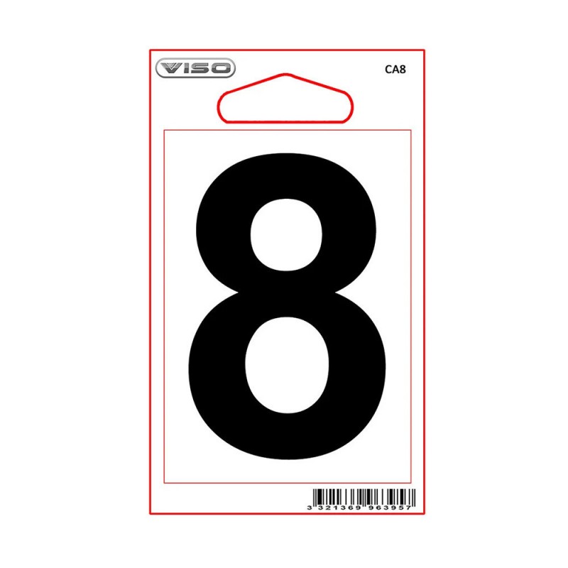 Adhesif N°8 80x56mm