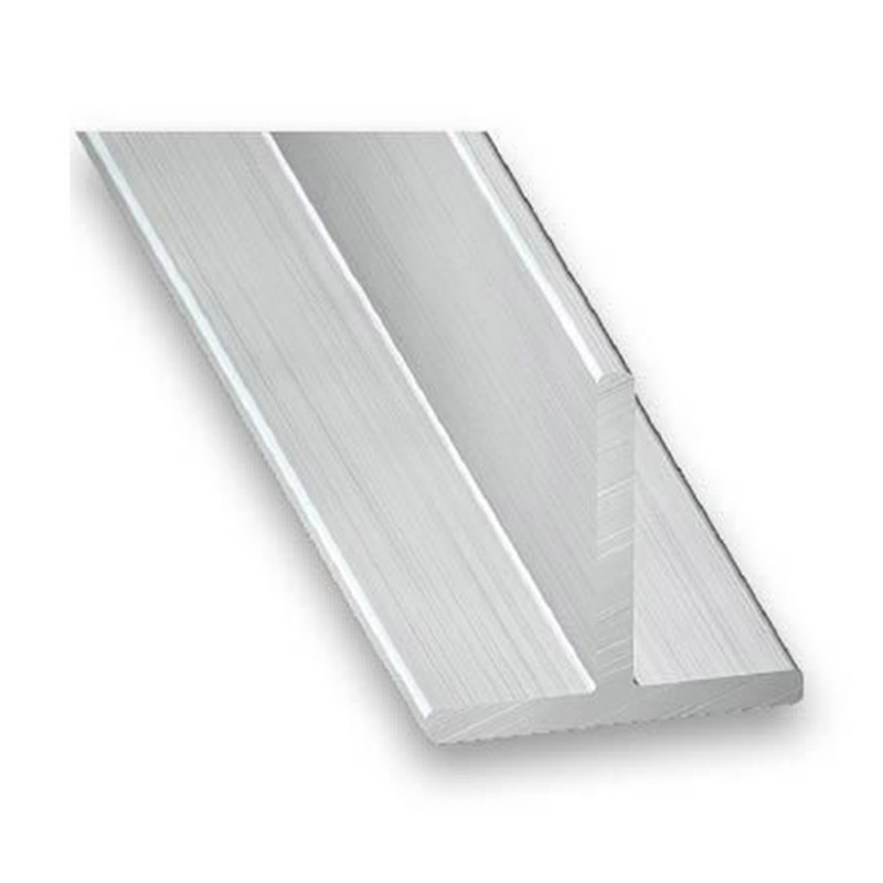 Profilé Té alu brut 1M 15x15mm