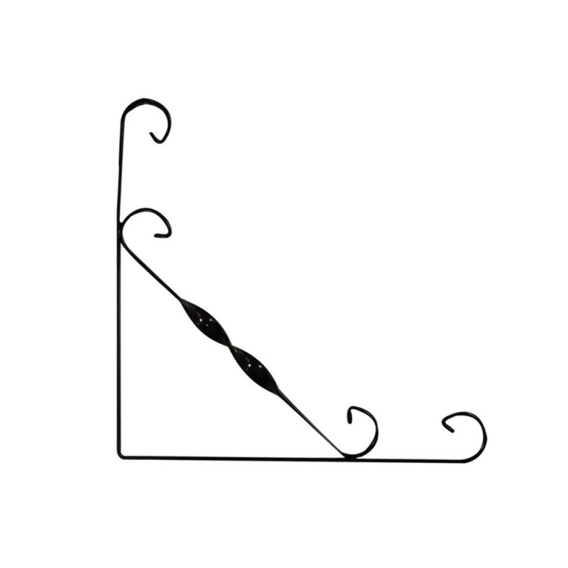 Console Style 250x250 acier noir