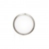 Applique ronde PLANET 1nickel mat-