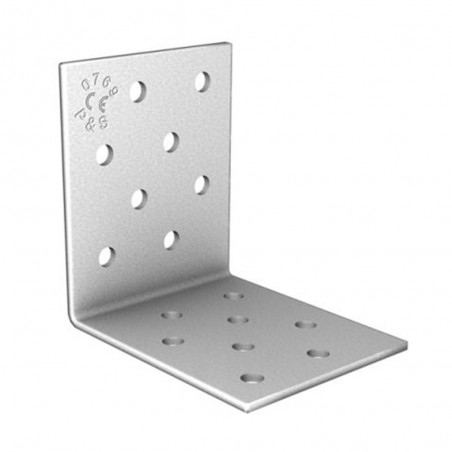 Equerre perforée 100x100x100x2.5 box25