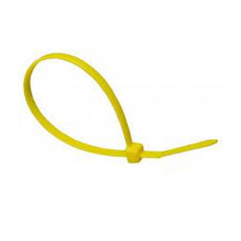 Collier de cablage jaune 100x2.5