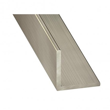 P50 Cornière20x20x1mm 1M inox mat uc5
