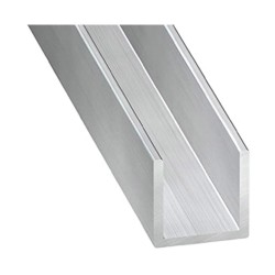 Profilé U 23x10 1M alu brut