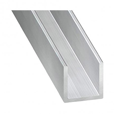 Profilé U 23x10 1M alu brut