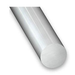 Tube rond D.8mm 1M alu brut