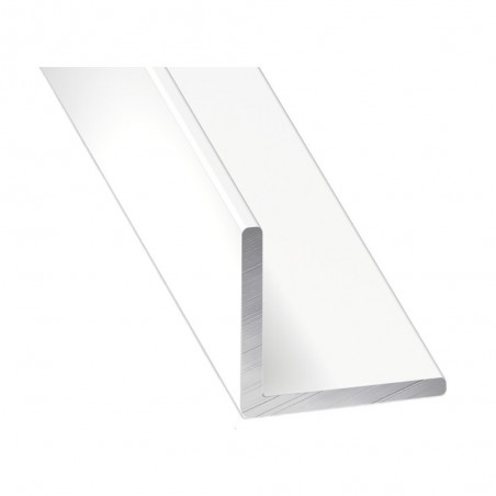 Cornière égale 15mm Alu Blanc